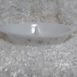 Glasbake divided casserole dish